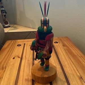 Flower Kachina by Richard Jose, dated 1992